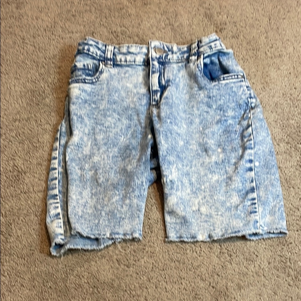 Men's Blue Denim Shorts